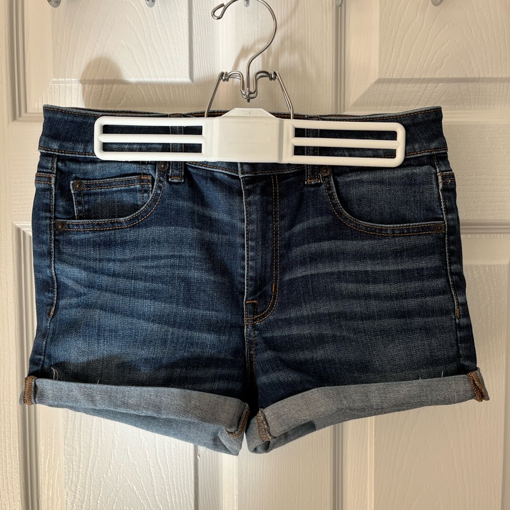 American Eagle Outfitters Dark Blue Jean Shorts